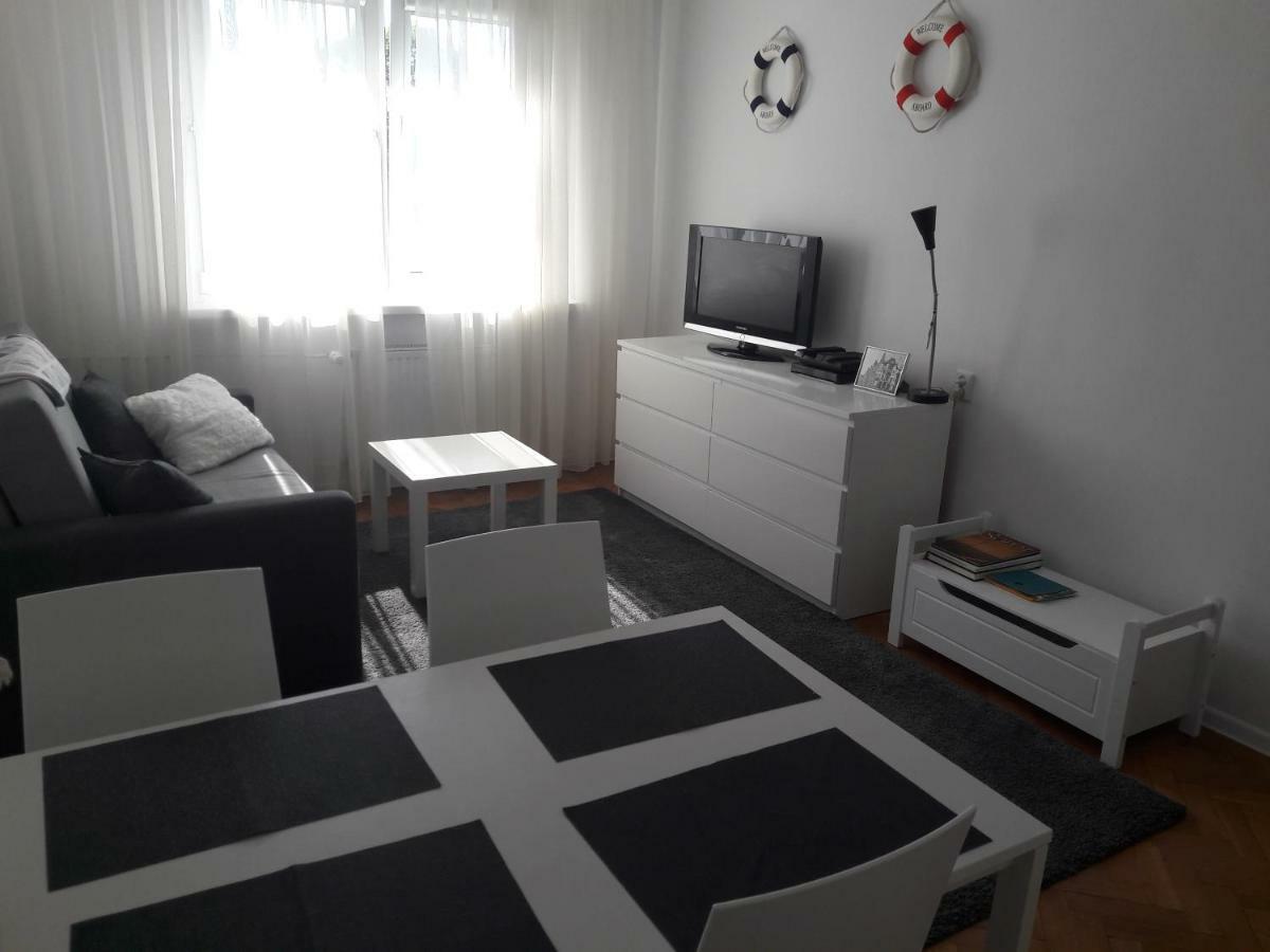 Ljus Lägenhet Sopot Exteriör bild