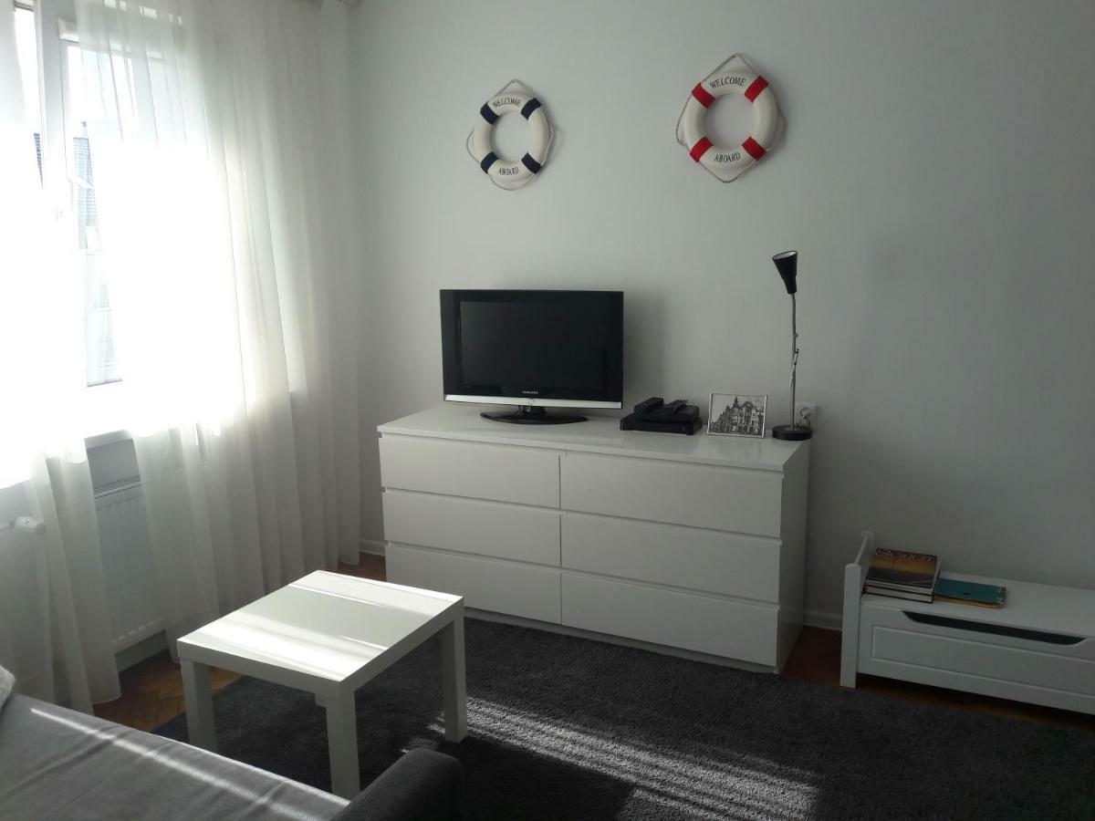 Ljus Lägenhet Sopot Exteriör bild